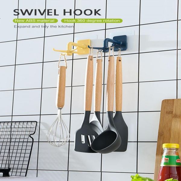 hooks & rails 360 degrees rotated kitchen hook self adhesive 4 wall-mounted storage organizar handbag clothes ties bag hanger rack acce
hooks & rails 360 degrees rotated kitchen hook self adhesive 4 wall-mounted storage organizar handbag clothes ties bag hanger rack acce