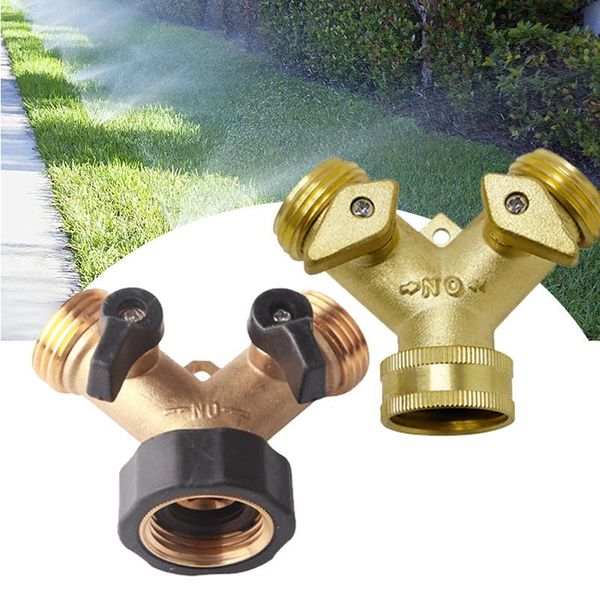 watering equipments y type brass 2 way tap connector adaptor hose pipe valve splitter american thread for garden agricultural irrigation
watering equipments y type brass 2 way tap connector adaptor hose pipe valve splitter american thread for garden agricultural irrigation