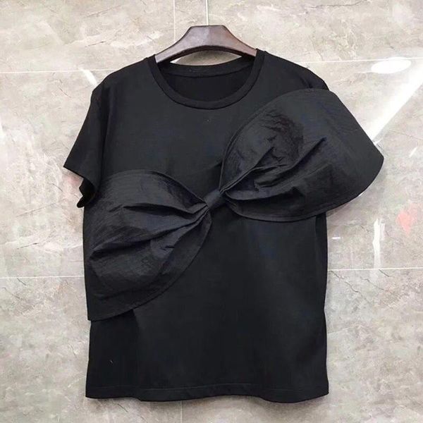 fashion bow design t-shirts 2021 summer casual women t-shirts short sleeve korean japanese plain tees black white
fashion bow design t-shirts 2021 summer casual women t-shirts short sleeve korean japanese plain tees black white