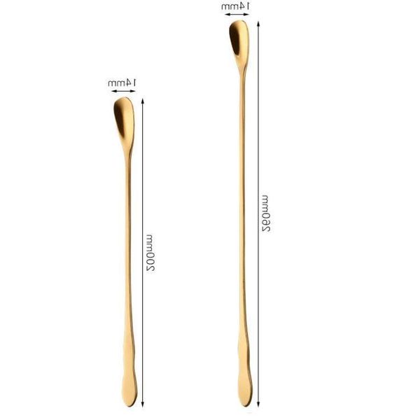 304 stainless steel coffee spoon cute long handle coffee spoon with gourd handle restaurant & bar stirring spoon 260/200mm
304 stainless steel coffee spoon cute long handle coffee spoon with gourd handle restaurant & bar stirring spoon 260/200mm