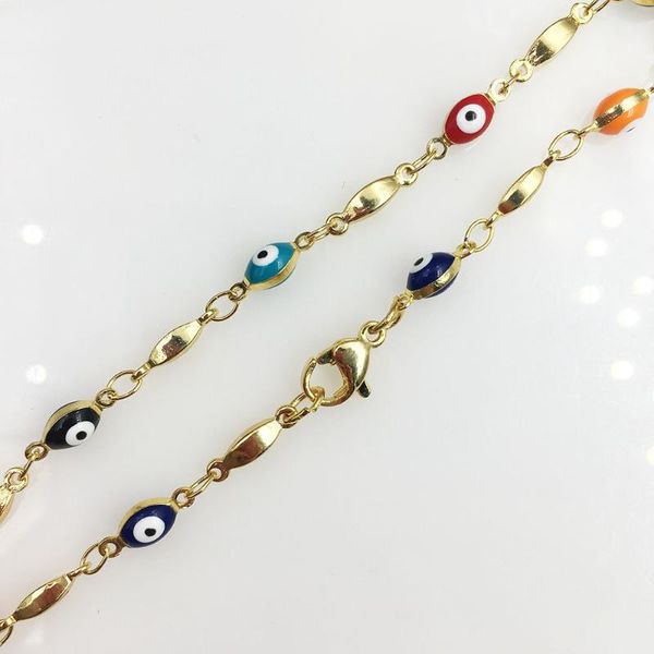 chains source explosion lucky eye 18k gold copper evil eyey couples belief necklaces femme man bracelet 2021 jewelry making, Silver
chains source explosion lucky eye 18k gold copper evil eyey couples belief necklaces femme man bracelet 2021 jewelry making, Silver