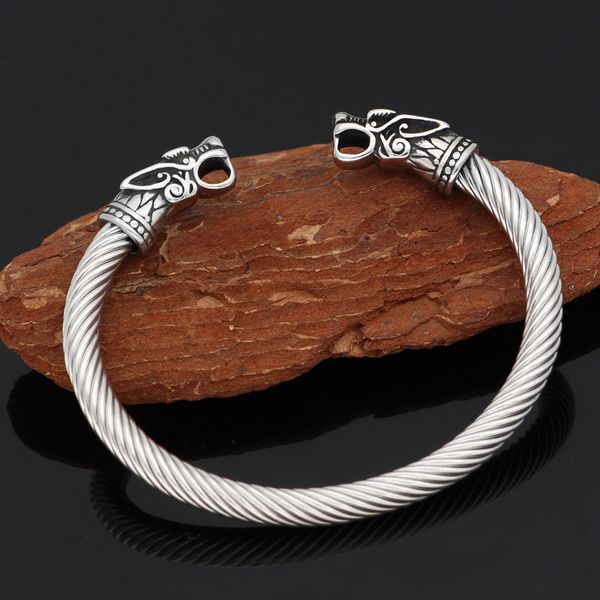 nordic myth viking stainless steel double headed dragon bracelet men's bracelet, Black
nordic myth viking stainless steel double headed dragon bracelet men's bracelet, Black