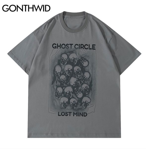 tees shirts hip hop gothic skulls print tshirts streetwear summer fashion casual punk rock short sleeve tee 210602, White;black
tees shirts hip hop gothic skulls print tshirts streetwear summer fashion casual punk rock short sleeve tee 210602, White;black