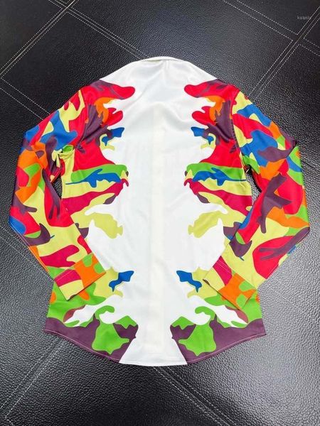 men's casual shirts uk0068 fashion 2021 runway luxury european design party style clothing, White;black
men's casual shirts uk0068 fashion 2021 runway luxury european design party style clothing, White;black