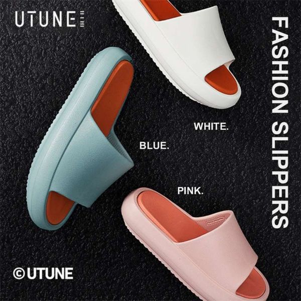 utune slipper outside summer platform shoes soft eva beach slides sneaker outdoor men cool sandals 4.5cm thick sole pink 210928, Black
utune slipper outside summer platform shoes soft eva beach slides sneaker outdoor men cool sandals 4.5cm thick sole pink 210928, Black