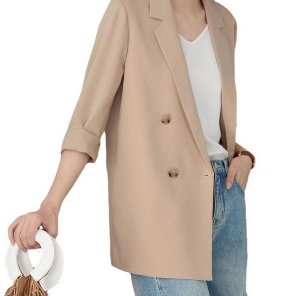 luxury women's jackets thin coat women's 2021 autumn vertical casual net red chiffon small suit top, Black;brown
luxury women's jackets thin coat women's 2021 autumn vertical casual net red chiffon small suit top, Black;brown