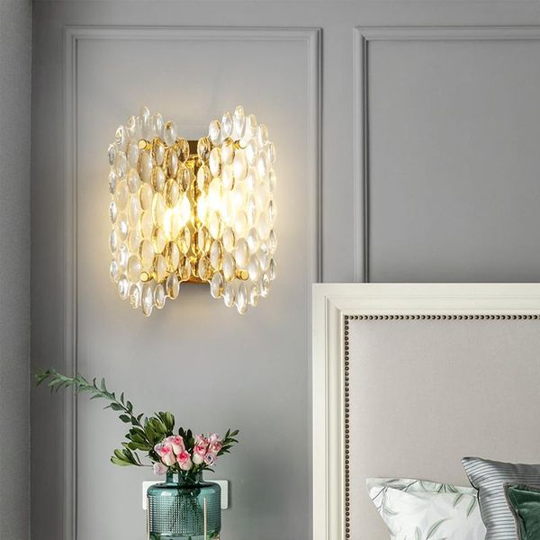 postmodern light luxury wall lamp living room background wall bedroom lamp simple modern aisle crystal bedside
postmodern light luxury wall lamp living room background wall bedroom lamp simple modern aisle crystal bedside