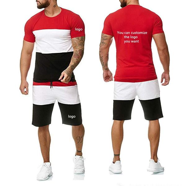 men's tracksuits summer short sleeve custom logo car printing splice cotton t-shirt pants suit 2pc, Gray
men's tracksuits summer short sleeve custom logo car printing splice cotton t-shirt pants suit 2pc, Gray