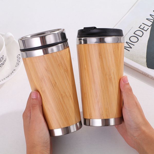 450ml bamboo travel cup, stainless steel coffee cup with leak proof cover, thermos, environment-friendly, wooden
450ml bamboo travel cup, stainless steel coffee cup with leak proof cover, thermos, environment-friendly, wooden