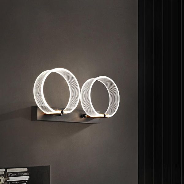 wall lamp bedside lights led modern minimalist creative personality bedroom study living room aisle 
wall lamp bedside lights led modern minimalist creative personality bedroom study living room aisle