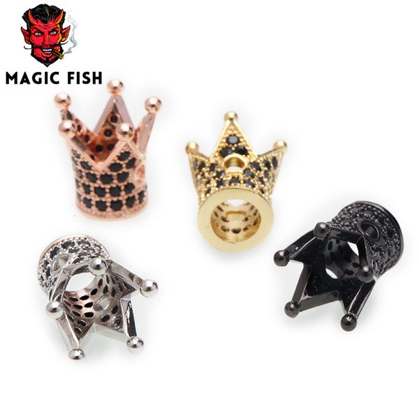 wholesale luxury micro pave cubic zirconia crown beads for men bracelet making jewelry charm rose gold color brass spacer bead, Blue;slivery
wholesale luxury micro pave cubic zirconia crown beads for men bracelet making jewelry charm rose gold color brass spacer bead, Blue;slivery