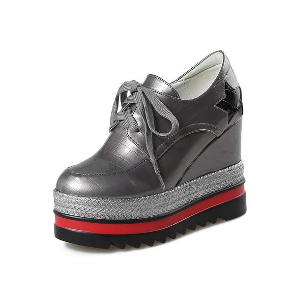 dress shoes 2021 spring joker wedge high heel platform shu waterproof table with leisure shoes, 18328 students, Black
dress shoes 2021 spring joker wedge high heel platform shu waterproof table with leisure shoes, 18328 students, Black