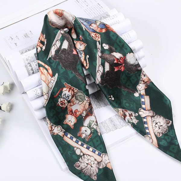 scarves spring ladies silk scarf gift 14 colors chinese square 68*68, Blue;gray
scarves spring ladies silk scarf gift 14 colors chinese square 68*68, Blue;gray
