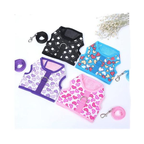dog collars & leashes soft printed harness and leash pet puppy cat vest jacket for small medium dogs teddy chihuahua yorkies supplies
dog collars & leashes soft printed harness and leash pet puppy cat vest jacket for small medium dogs teddy chihuahua yorkies supplies