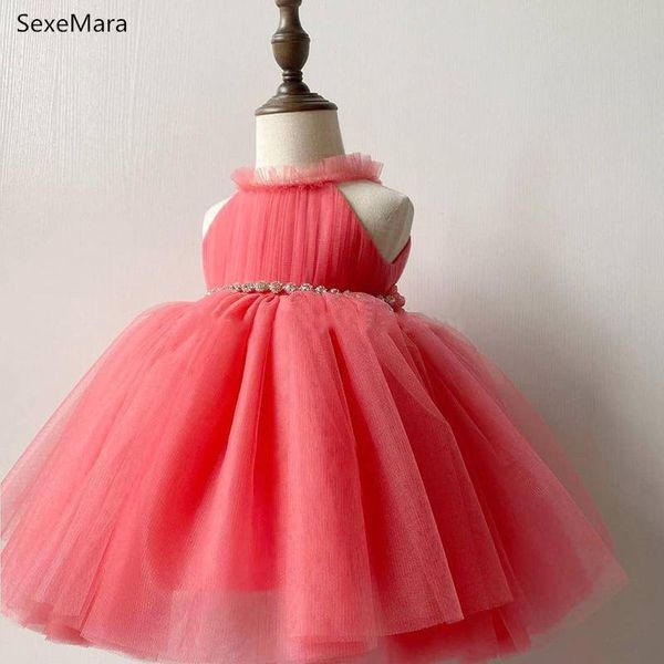 girl's dresses baby baptism dress tutu princess gown infant 1 year birthday christmas party kids clothes custom any color, Red;yellow
girl's dresses baby baptism dress tutu princess gown infant 1 year birthday christmas party kids clothes custom any color, Red;yellow