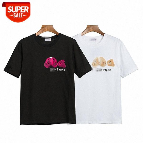 correct pa angel decapitated teddy bear printed t-shirt loose fog couple flocking short sleeve #ne80, White;black
correct pa angel decapitated teddy bear printed t-shirt loose fog couple flocking short sleeve #ne80, White;black
