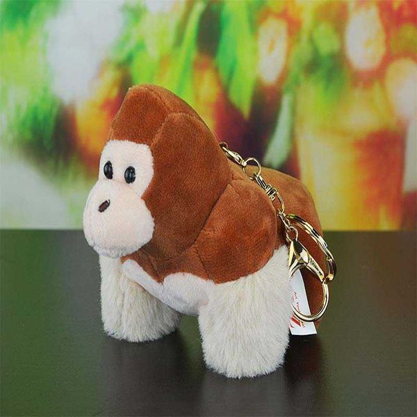 simulation gorilla plush pendant toy soft orangutan animal stuffed doll cartoon monkey backpack keychain
simulation gorilla plush pendant toy soft orangutan animal stuffed doll cartoon monkey backpack keychain