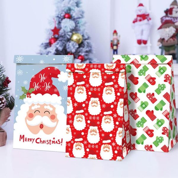 christmas decorations 12pcs kraft paper candy bag gift bags merry for home natale noel 2021 xmas ornaments navidad 
christmas decorations 12pcs kraft paper candy bag gift bags merry for home natale noel 2021 xmas ornaments navidad
