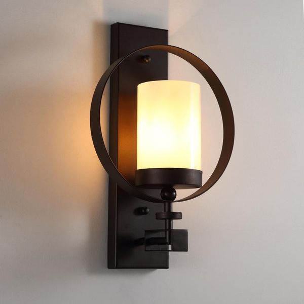 border american outdoor wall lamp iron art retro modern simple personality corridor balcony corridor lamp wholesale
border american outdoor wall lamp iron art retro modern simple personality corridor balcony corridor lamp wholesale