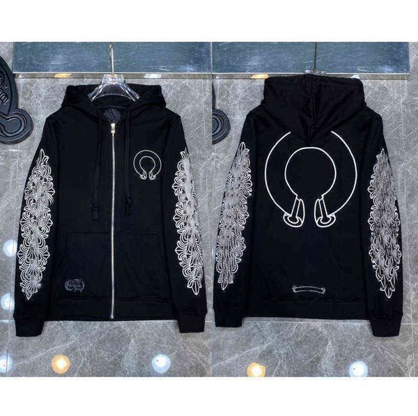 ch brand quality hoodie classic fashion zipper autumn winter luxury sweatshirts designer men sweater horseshoe phantom cross print hooded wo, Black
ch brand quality hoodie classic fashion zipper autumn winter luxury sweatshirts designer men sweater horseshoe phantom cross print hooded wo, Black