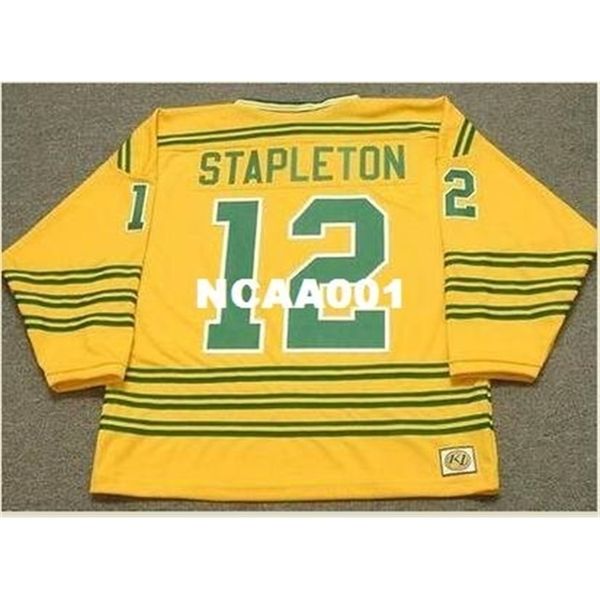 668s #12 pat stapleton chicago cougars 1973 wha away hockey jersey or custom any name or number retro jersey, Black
668s #12 pat stapleton chicago cougars 1973 wha away hockey jersey or custom any name or number retro jersey, Black