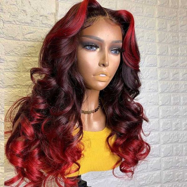 lace wigs mixed red brazilian loose body wave t part front human hair for women wig 150 density 13x4x1 hd, Black;brown
lace wigs mixed red brazilian loose body wave t part front human hair for women wig 150 density 13x4x1 hd, Black;brown