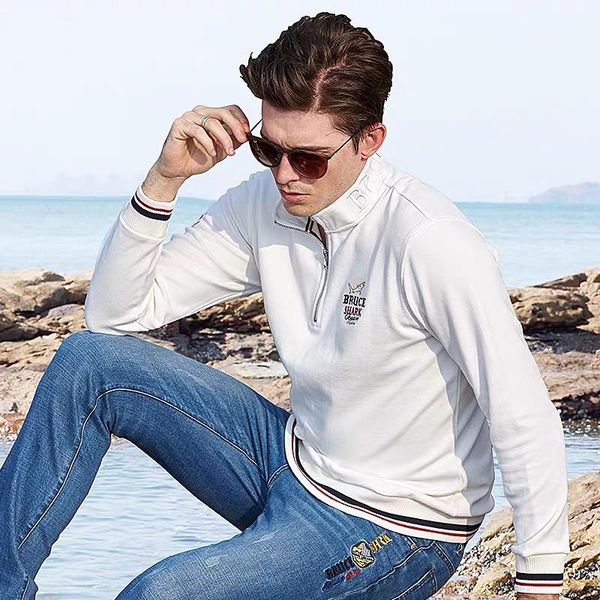 autumn thick winter spring pullovers nice embriodery plus size 3xl 4xl men sweater coat cotton 6072, White;black
autumn thick winter spring pullovers nice embriodery plus size 3xl 4xl men sweater coat cotton 6072, White;black