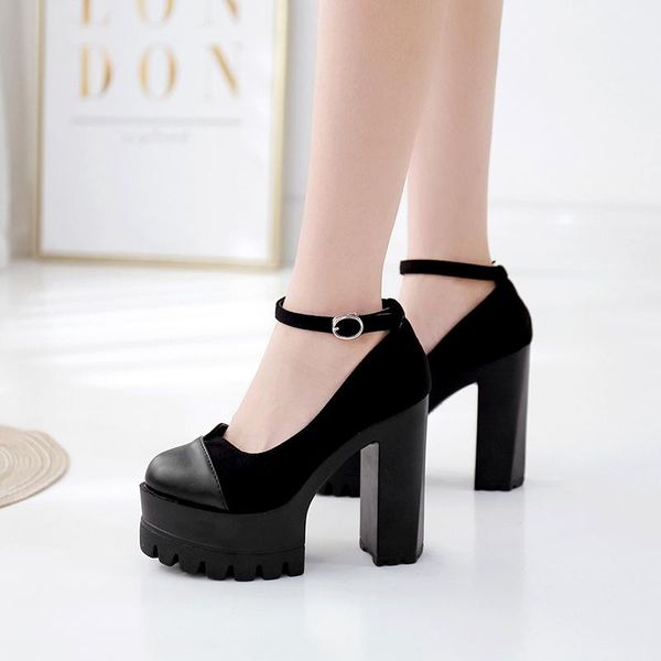 high heel sandal for women female shoe espadrilles platform round toe high-heeled comfort block girls lacquered fashion, Black
high heel sandal for women female shoe espadrilles platform round toe high-heeled comfort block girls lacquered fashion, Black