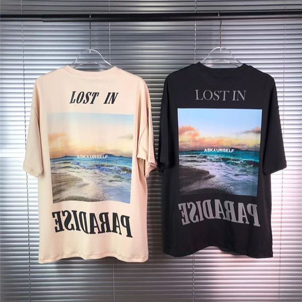 2021 new reflective askyurself t feminine male 1:1 lost in vintage paradise shirt harajuku clothing h8ve, White;black
2021 new reflective askyurself t feminine male 1:1 lost in vintage paradise shirt harajuku clothing h8ve, White;black