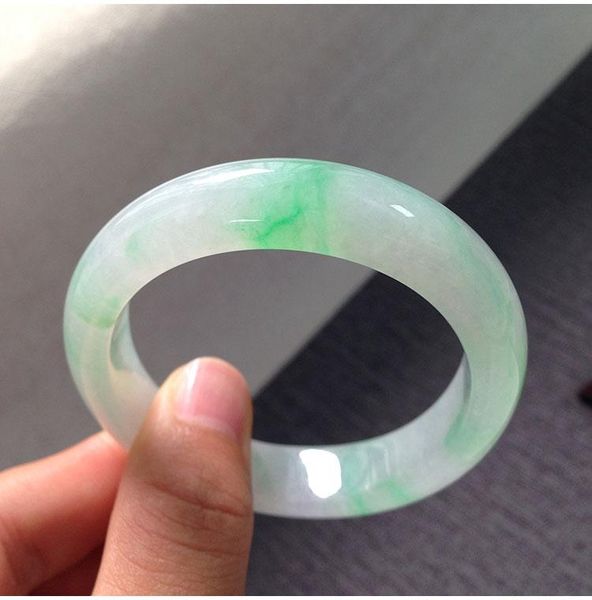 other bracelets certificate natural burmese jade a grade green 54mm-64mm two-color bracelet elegant princess gift, Golden;silver
other bracelets certificate natural burmese jade a grade green 54mm-64mm two-color bracelet elegant princess gift, Golden;silver