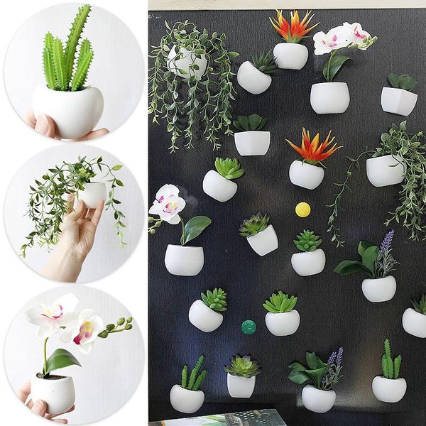 fridge magnets potted plant magnetic refrigerator sticker simulation succulent green bonsai magnet button home decor
fridge magnets potted plant magnetic refrigerator sticker simulation succulent green bonsai magnet button home decor