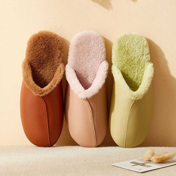women shoes 2021 faux fur waterproof soft leather slippers for women men simple fuzzy indoor home slippers luxury mule shoes h0827, Black
women shoes 2021 faux fur waterproof soft leather slippers for women men simple fuzzy indoor home slippers luxury mule shoes h0827, Black
