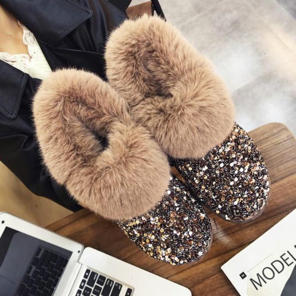 boots women winter warm antiskid outsole lady snow shiny brand fashion style easy wear hairy ankle plus, Black
boots women winter warm antiskid outsole lady snow shiny brand fashion style easy wear hairy ankle plus, Black