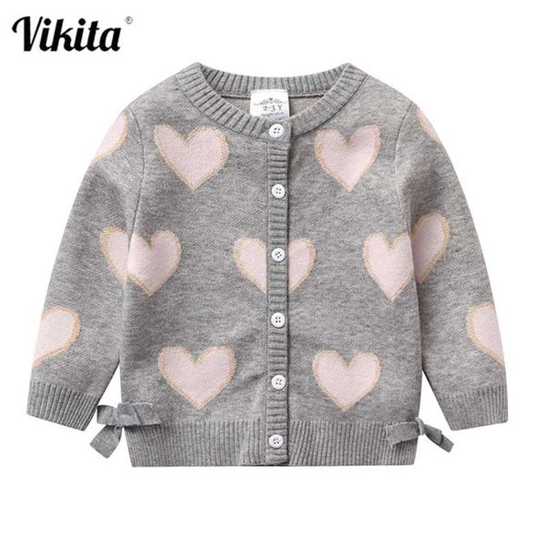 vikita kids girls autumn winter cardigan sweater kids heart design knitted outwear coat toddler children girls cardigan sweaters 211106, Blue
vikita kids girls autumn winter cardigan sweater kids heart design knitted outwear coat toddler children girls cardigan sweaters 211106, Blue