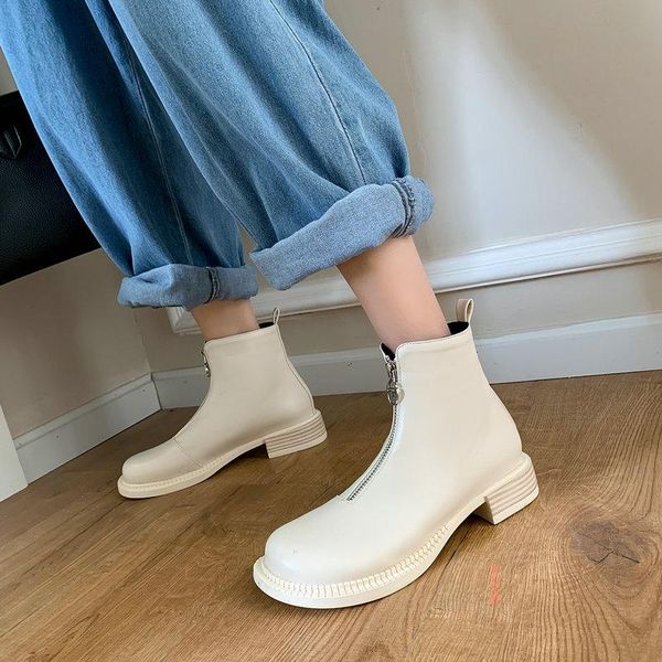 boots ins pu leather women ankle fashion platform warm 3cm low heel winter shoes woman casual footwear size 35-43, Black
boots ins pu leather women ankle fashion platform warm 3cm low heel winter shoes woman casual footwear size 35-43, Black