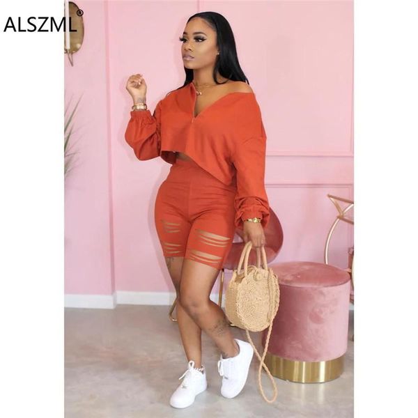 2021 women fashion suit v neck loose and broken hole shorts 2 piece set trendy casual outfit, Gray
2021 women fashion suit v neck loose and broken hole shorts 2 piece set trendy casual outfit, Gray