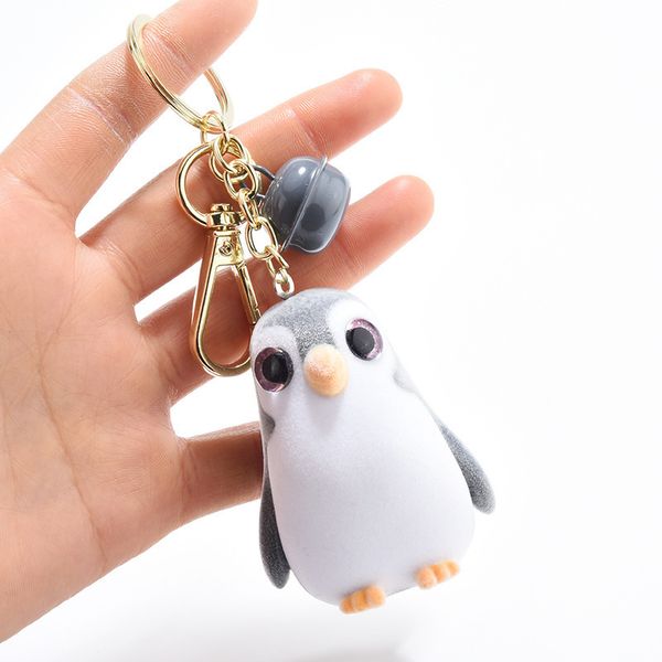 2021 fashion keychain creative cartoon flocking penguin doll key ring enamel pendant cute car keyring women's activity gift, Slivery;golden
2021 fashion keychain creative cartoon flocking penguin doll key ring enamel pendant cute car keyring women's activity gift, Slivery;golden