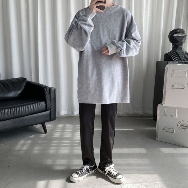 2021 spring cotton t-shirt men's fashion solid color casual o-neck t shirt men streetwear long-sleeved tshirt mens ub35, White;black
2021 spring cotton t-shirt men's fashion solid color casual o-neck t shirt men streetwear long-sleeved tshirt mens ub35, White;black