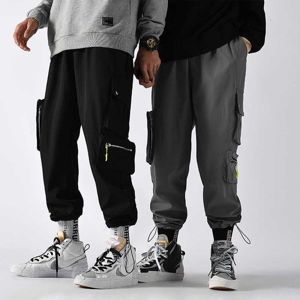 men's pants cargo hip hop streetwear military tactical joggers casual men harajuku multi-pocket trousers male rtsp ngsy, Black
men's pants cargo hip hop streetwear military tactical joggers casual men harajuku multi-pocket trousers male rtsp ngsy, Black