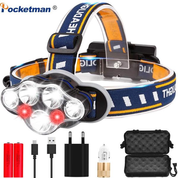 headlamps 40000lm powerful headlamp 8 modes usb rechargeable led headlight head lamp light torch camping fishing, car repair, outdoor
headlamps 40000lm powerful headlamp 8 modes usb rechargeable led headlight head lamp light torch camping fishing, car repair, outdoor