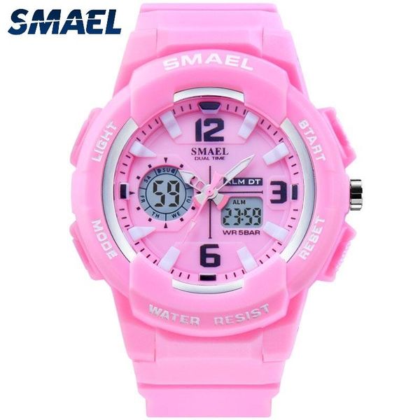 wristwatches fashion smael brand men women sport watch led digital quartz boy and girl student multifunctional waterproof wristwatch, Slivery;brown
wristwatches fashion smael brand men women sport watch led digital quartz boy and girl student multifunctional waterproof wristwatch, Slivery;brown