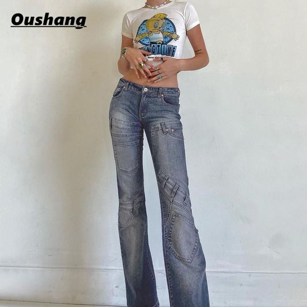 women's jeans patchwork women fashion 2021 summer spring vintage y2k high waist casual pants goth streetwear long denim trousers, Blue
women's jeans patchwork women fashion 2021 summer spring vintage y2k high waist casual pants goth streetwear long denim trousers, Blue