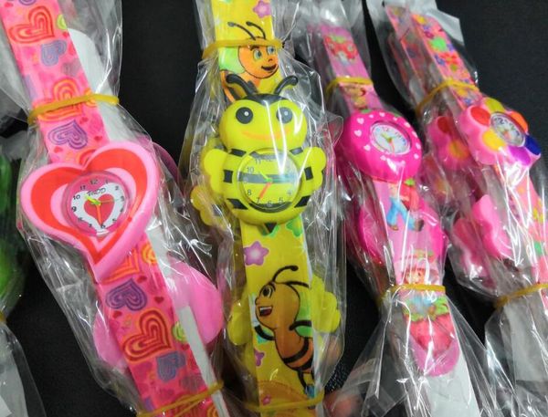 colorful candy flower band slap watches child cartoon car rabbit bear animal snap series wristwatch cute silicone rubber kid clock., Slivery;brown
colorful candy flower band slap watches child cartoon car rabbit bear animal snap series wristwatch cute silicone rubber kid clock., Slivery;brown