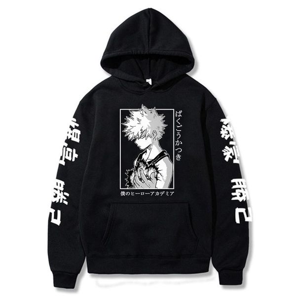 men's hoodies & sweatshirts anime my hero academia bakugou katsuki hoodie printed men/women long sleeve hip hop streetswear, Black
men's hoodies & sweatshirts anime my hero academia bakugou katsuki hoodie printed men/women long sleeve hip hop streetswear, Black