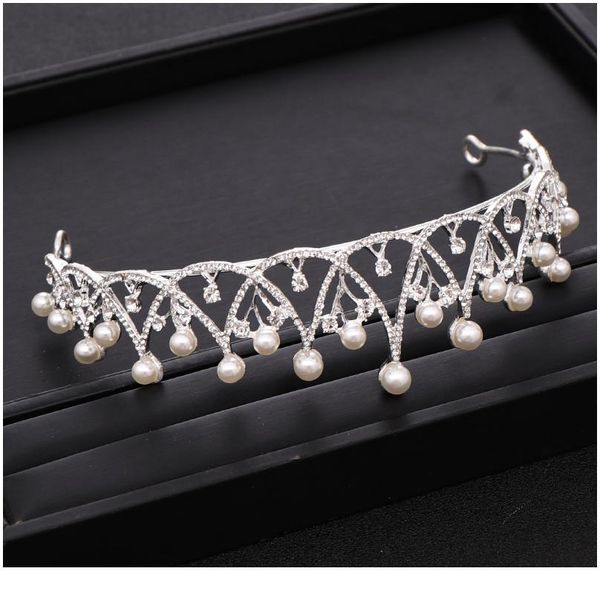 trendy silver color crystal pearl tiara princess headpiece crown party birthday gift bridal headdress wedding hair acc qylsdi
trendy silver color crystal pearl tiara princess headpiece crown party birthday gift bridal headdress wedding hair acc qylsdi