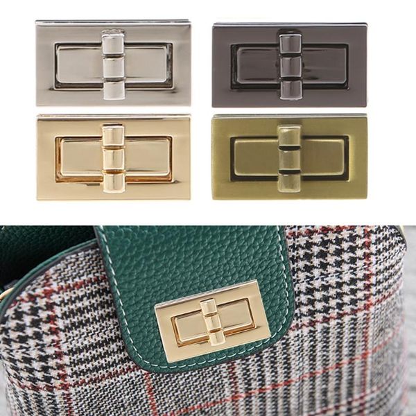 rectangle shape clasp turn lock twist locks diy leather handbag bag hardware, Black
rectangle shape clasp turn lock twist locks diy leather handbag bag hardware, Black