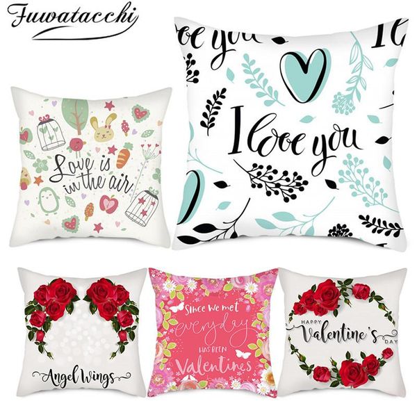 fuwatacchi valentine's day gift cushion cover love square flower pillowcases for home bedroom sofa decorative throw pillow cover
fuwatacchi valentine's day gift cushion cover love square flower pillowcases for home bedroom sofa decorative throw pillow cover