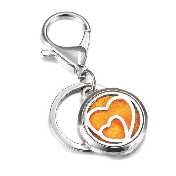 keychains creative 30mm love perfume keychain jewelry stainless steel essential oil diffuser locket key chain, Silver
keychains creative 30mm love perfume keychain jewelry stainless steel essential oil diffuser locket key chain, Silver