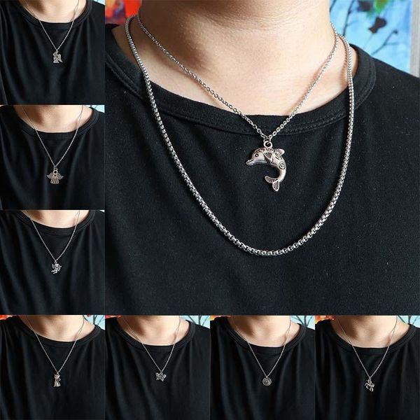 pendant necklaces vintage necklace on neck male female cat angel choker stainless steel chain for jewelry gift friend kids, Silver
pendant necklaces vintage necklace on neck male female cat angel choker stainless steel chain for jewelry gift friend kids, Silver