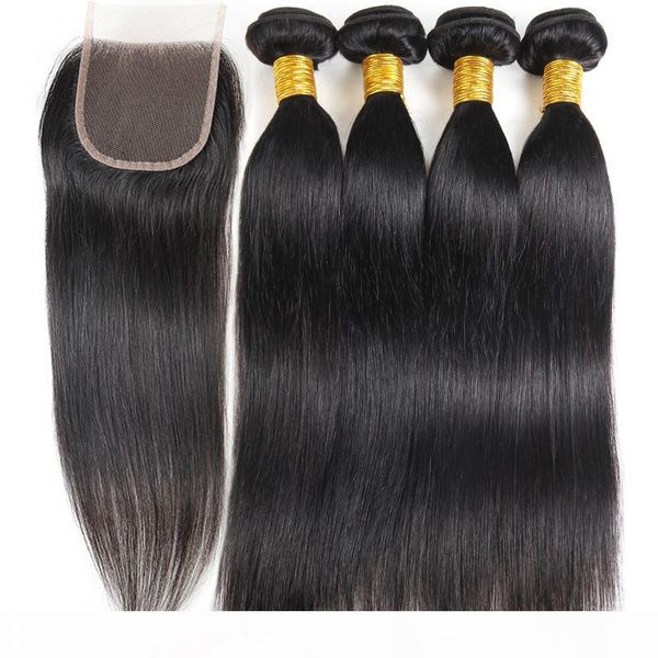 8a brazilian virgin hair weave straight human hair bundles with 4x4 closure peruvian human hair extensions, Black;brown
8a brazilian virgin hair weave straight human hair bundles with 4x4 closure peruvian human hair extensions, Black;brown